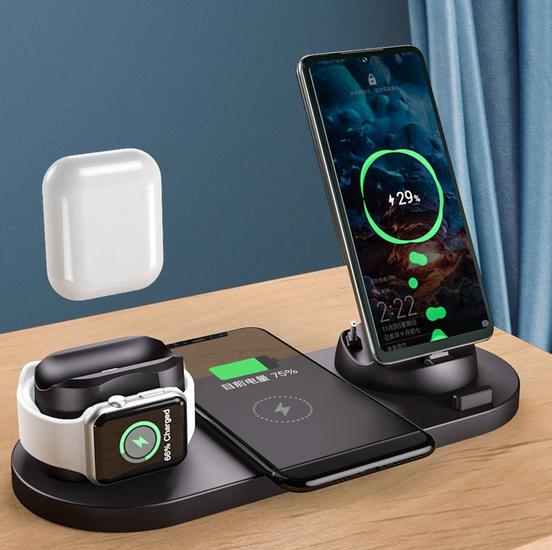 6-in-1 Wireless Charging Station