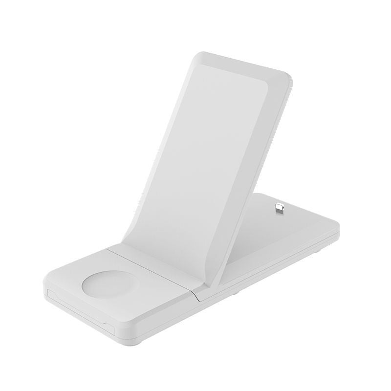 3-in-1 wireless charger vertical folding