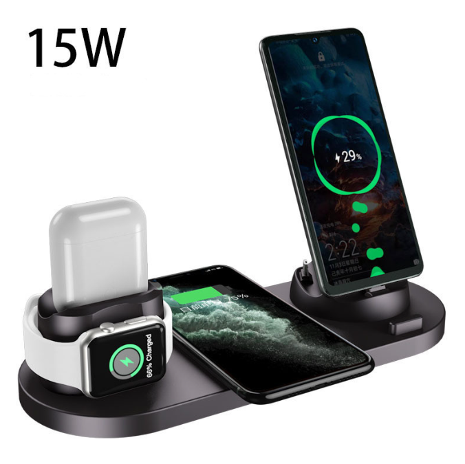 6-in-1 Wireless Charging Station